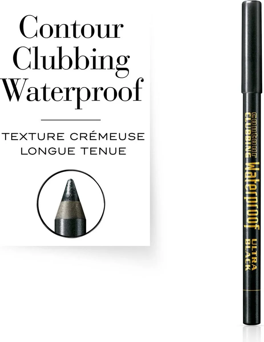 Bourjois Contour Clubbing Waterproof Oogpotlood Ultra Black