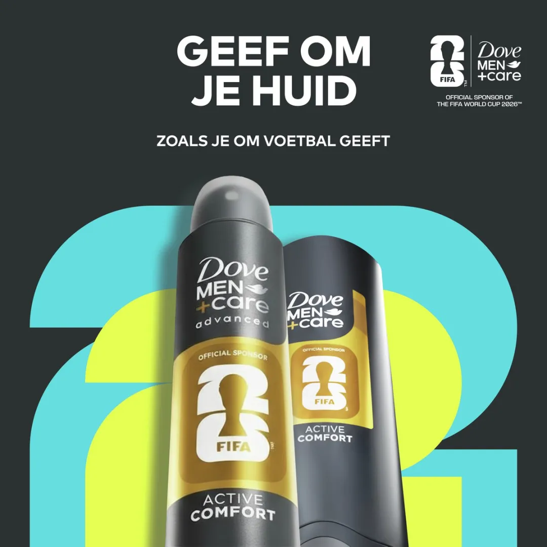 Dove Men+Care Anti-Transpirant Spray Active Comfort FIFA Edition - 6x150ml - afbeelding 6 van 6