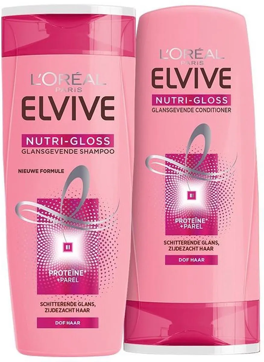 L'Oréal Paris Elvive Nutrigloss Shampoo 250ml - 24 Stuks