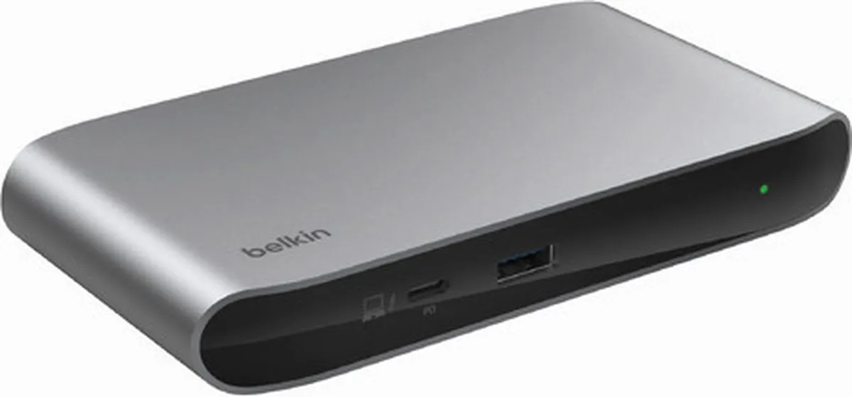 Belkin INC013VFSGY USB Hub - Zwart/Grijs