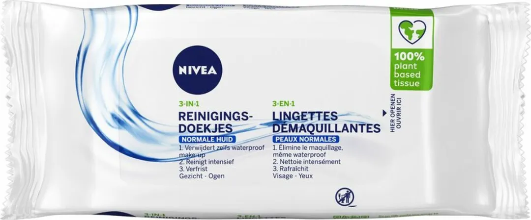 NIVEA Verfrissende Reinigingsdoekjes - 21 Stuks