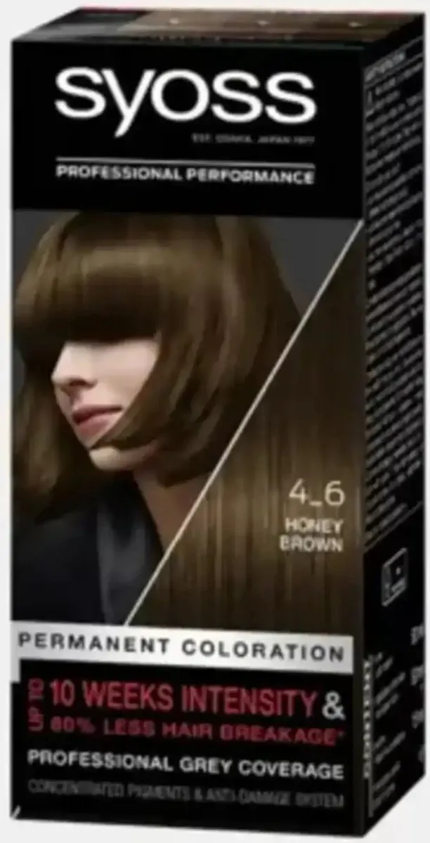 Syoss 4-6 Honey Brown Haarverf 115ml