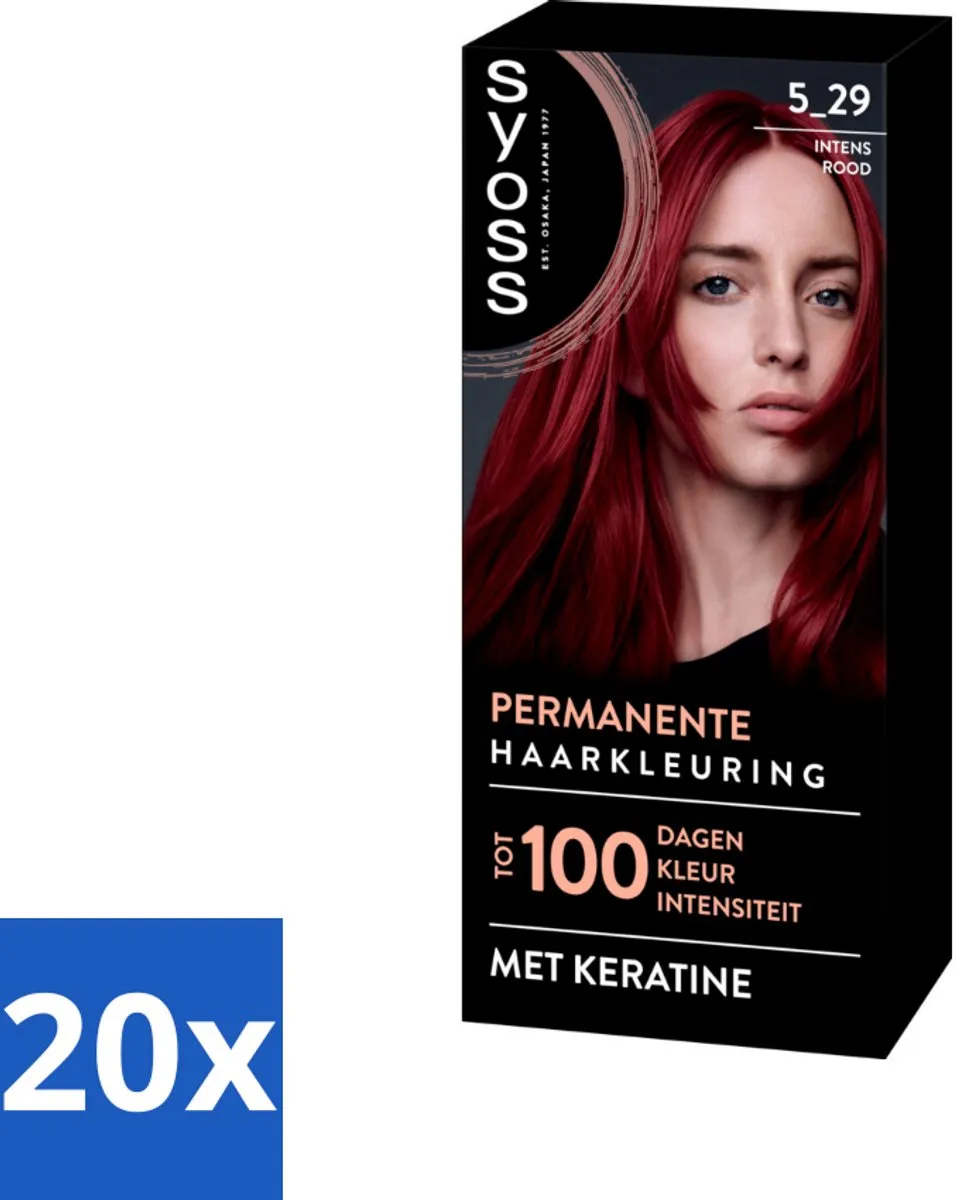 SYOSS Coloration 5-29 Intens Rood Haarverf