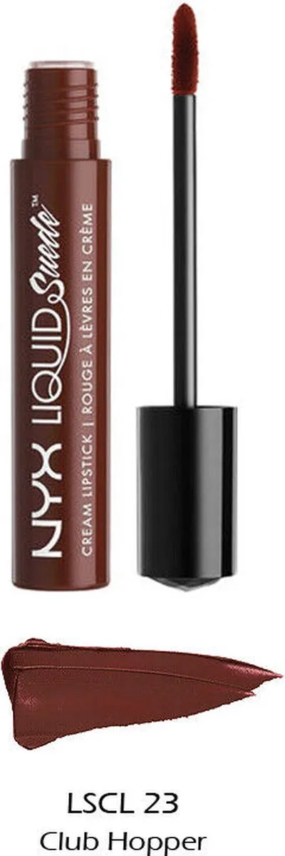 NYX Professional Makeup Liquid Suede Cream Lipstick Club Hopper