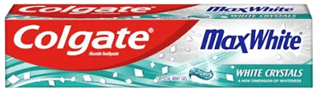 12 x Colgate - Max White - Whitening Crystals - Tandpasta - 100ml - Tandpasta - Witte Tanden - Whitening Crystals - Tanden Reinigen - Vlekken Verwijderen