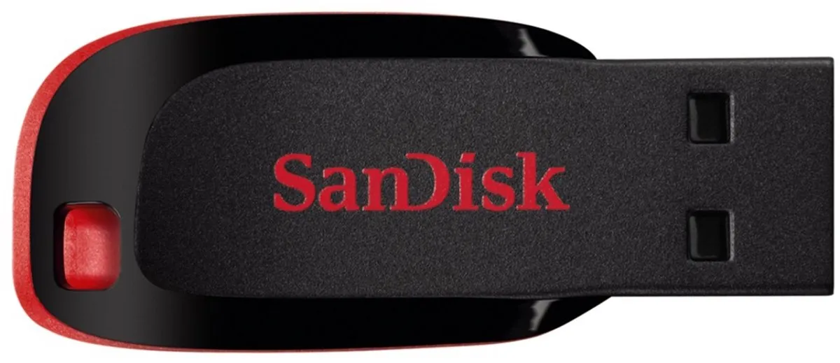 SanDisk Cruzer Blade USB Stick 32GB - Zwart - afbeelding 6 van 6