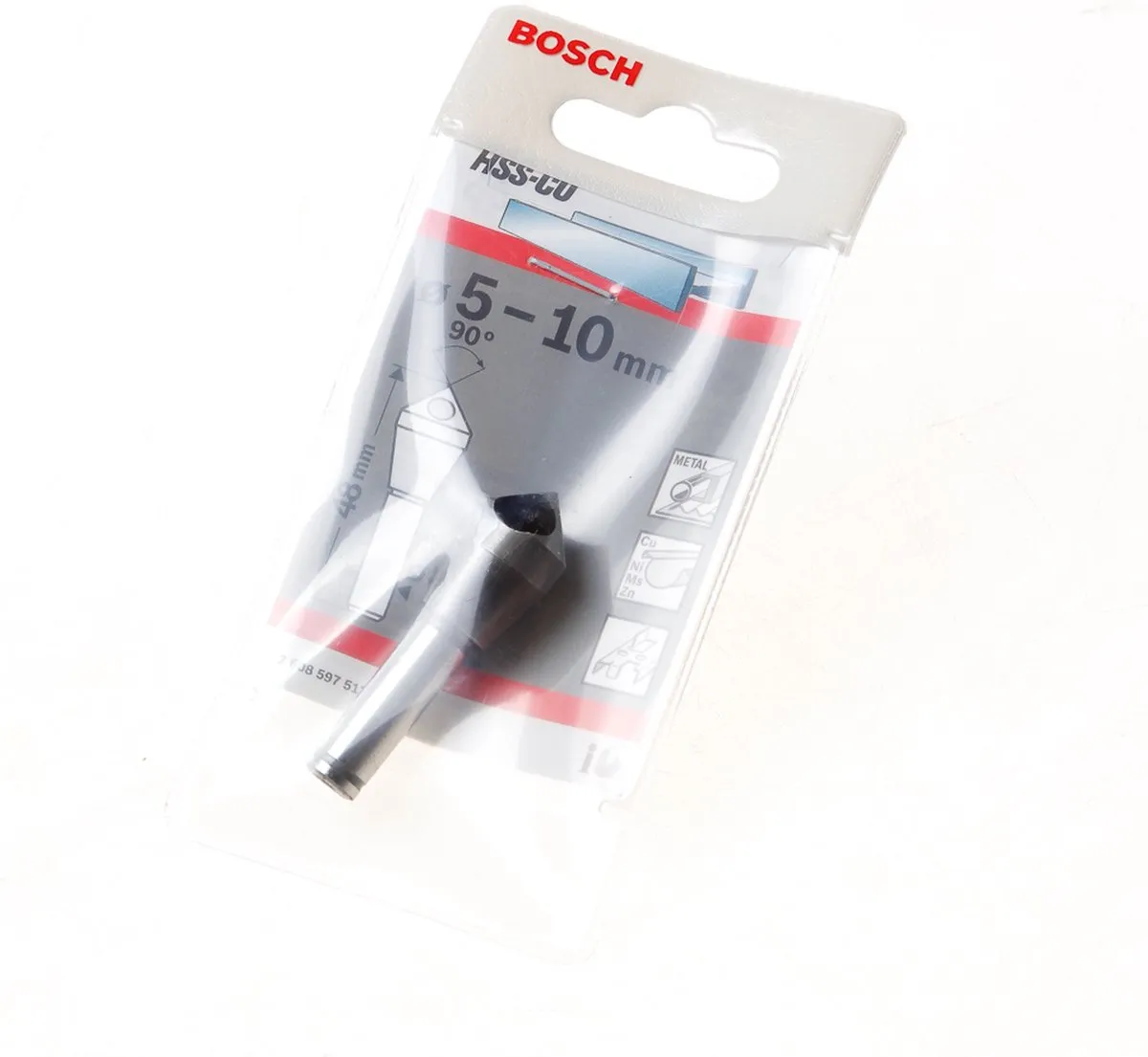 Bosch DWARSGATVERZINKBOOR 5-10 8mm Metaal