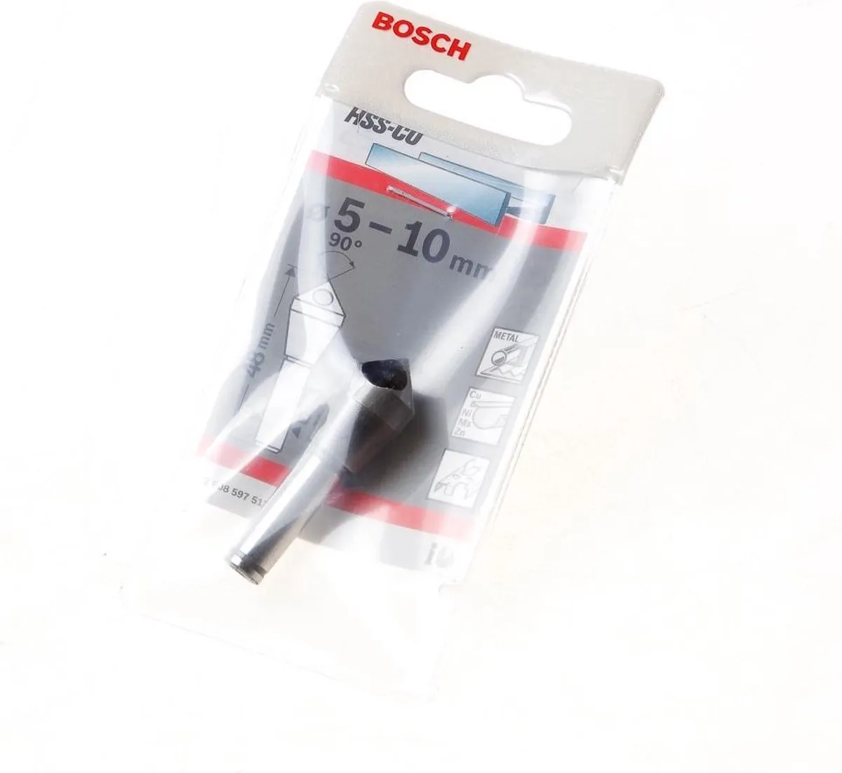Bosch DWARSGATVERZINKBOOR 5-10 8mm Metaal