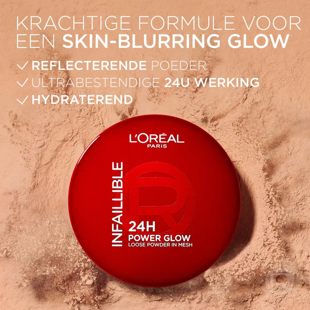 L'Oréal Paris Infaillible Glow Powder Set - Medium - afbeelding 6 van 6