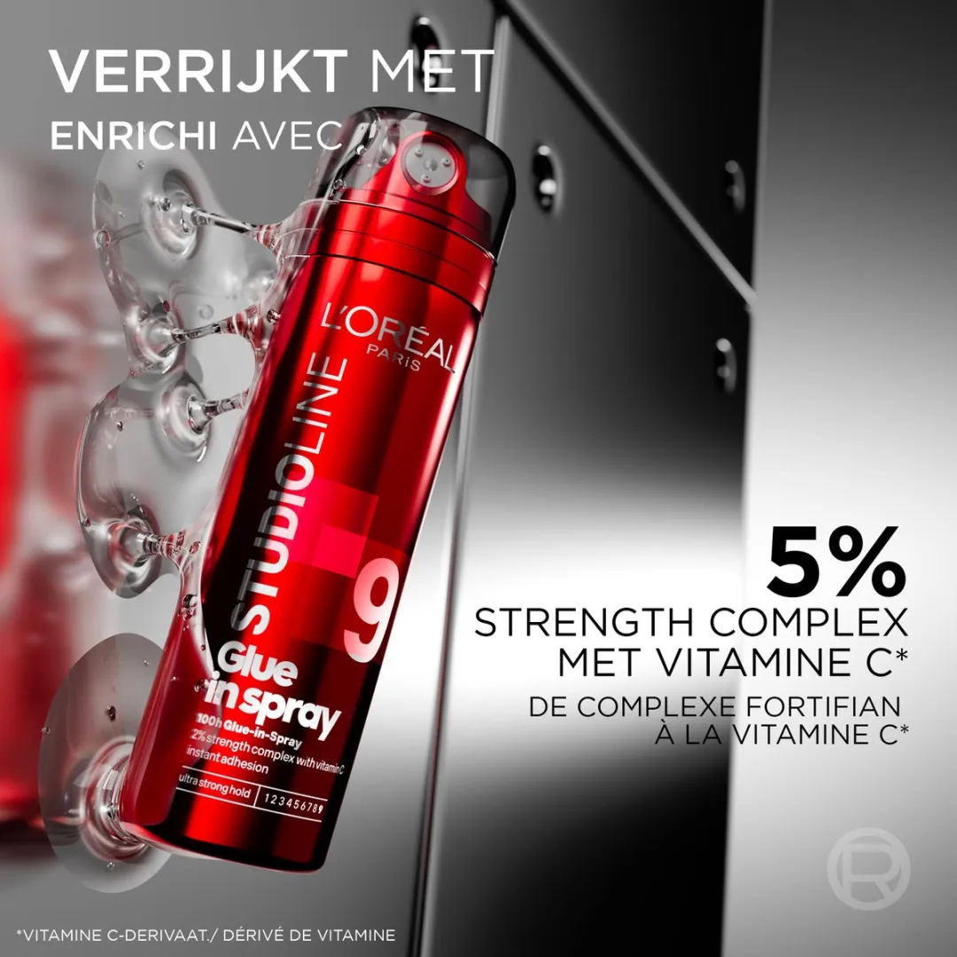 L'Oréal Paris Studio Line Glue In Spray Extreme Fixatie 200ml - 6 Stuks - afbeelding 6 van 6