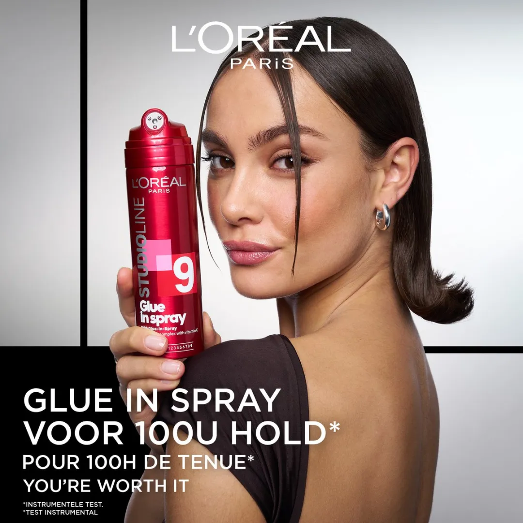 L'Oréal Paris Studio Line Glue In Spray Extreme Fixatie 200ml - 6 Stuks