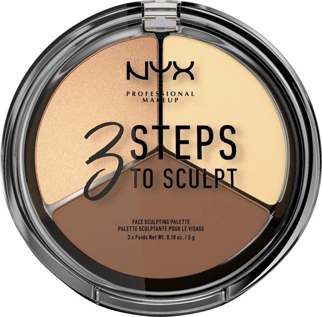 NYX Professional Makeup 3 Steps To Sculpt Light