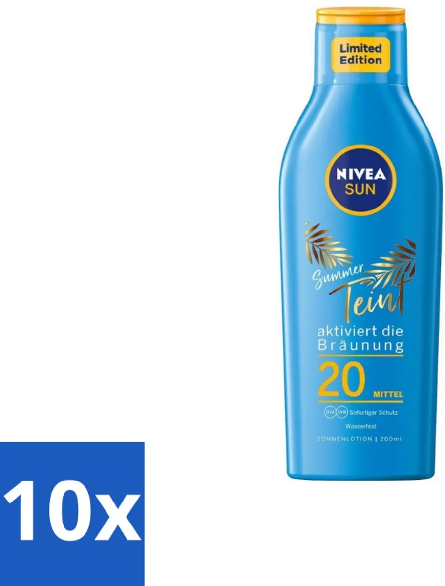 NIVEA Sun Zonnemelk Zomerteint SPF 20