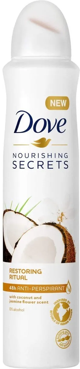 Dove Deodorant Coconut & Jasmine Flower 250ml