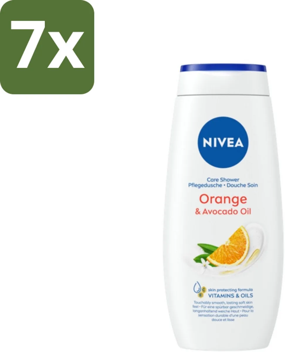 NIVEA Douchegel Orange Voelbaar Gladde Huid 250ml