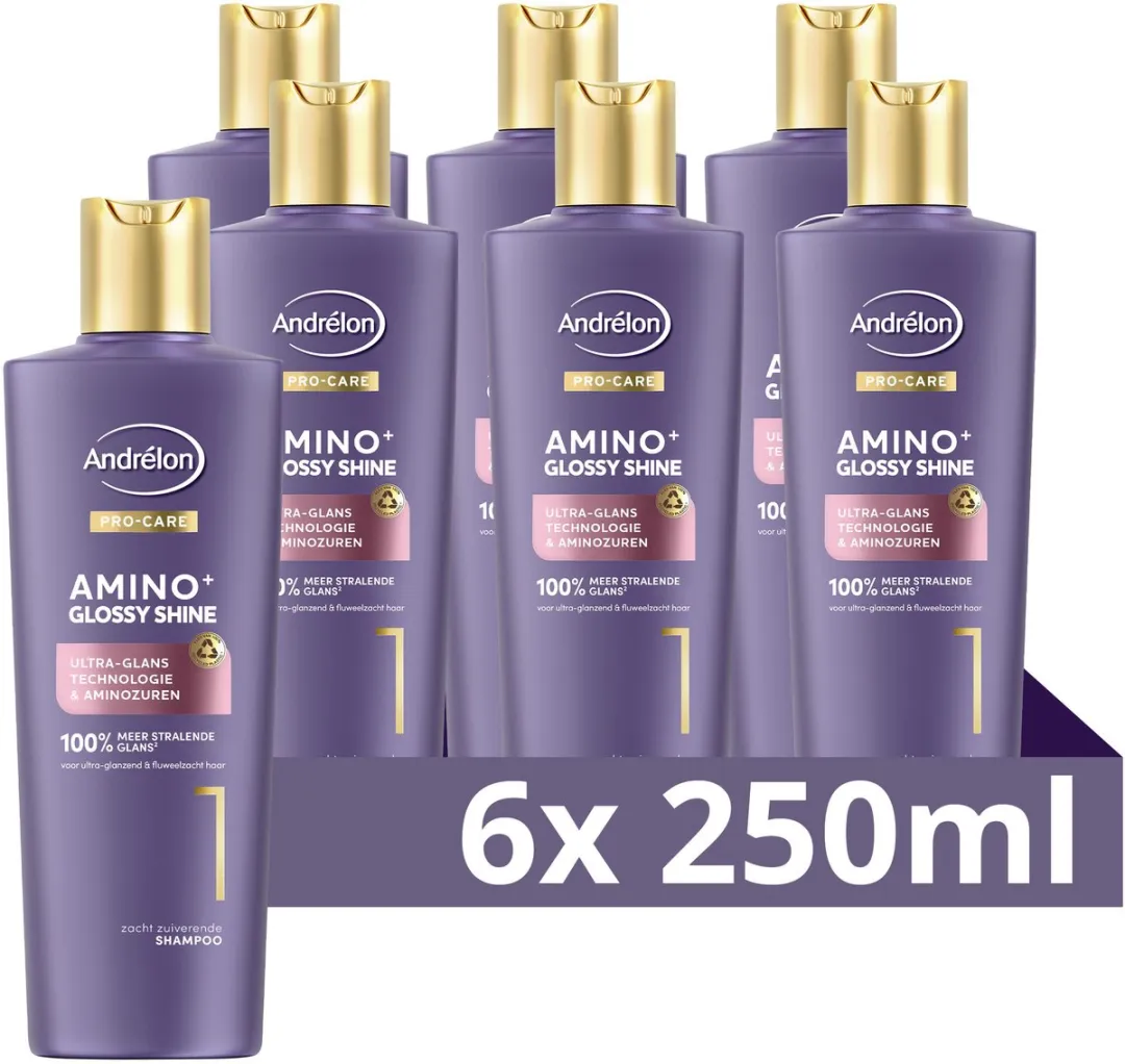 Andrélon Pro Care Amino+ Glossy Shine Shampoo