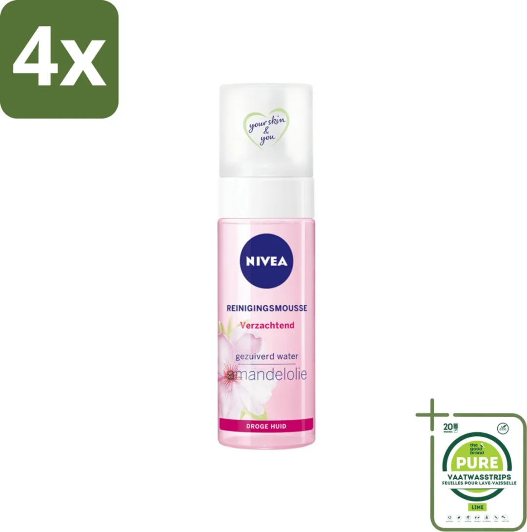 NIVEA Essentials Verzachtend Reinigingsmousse 150ml