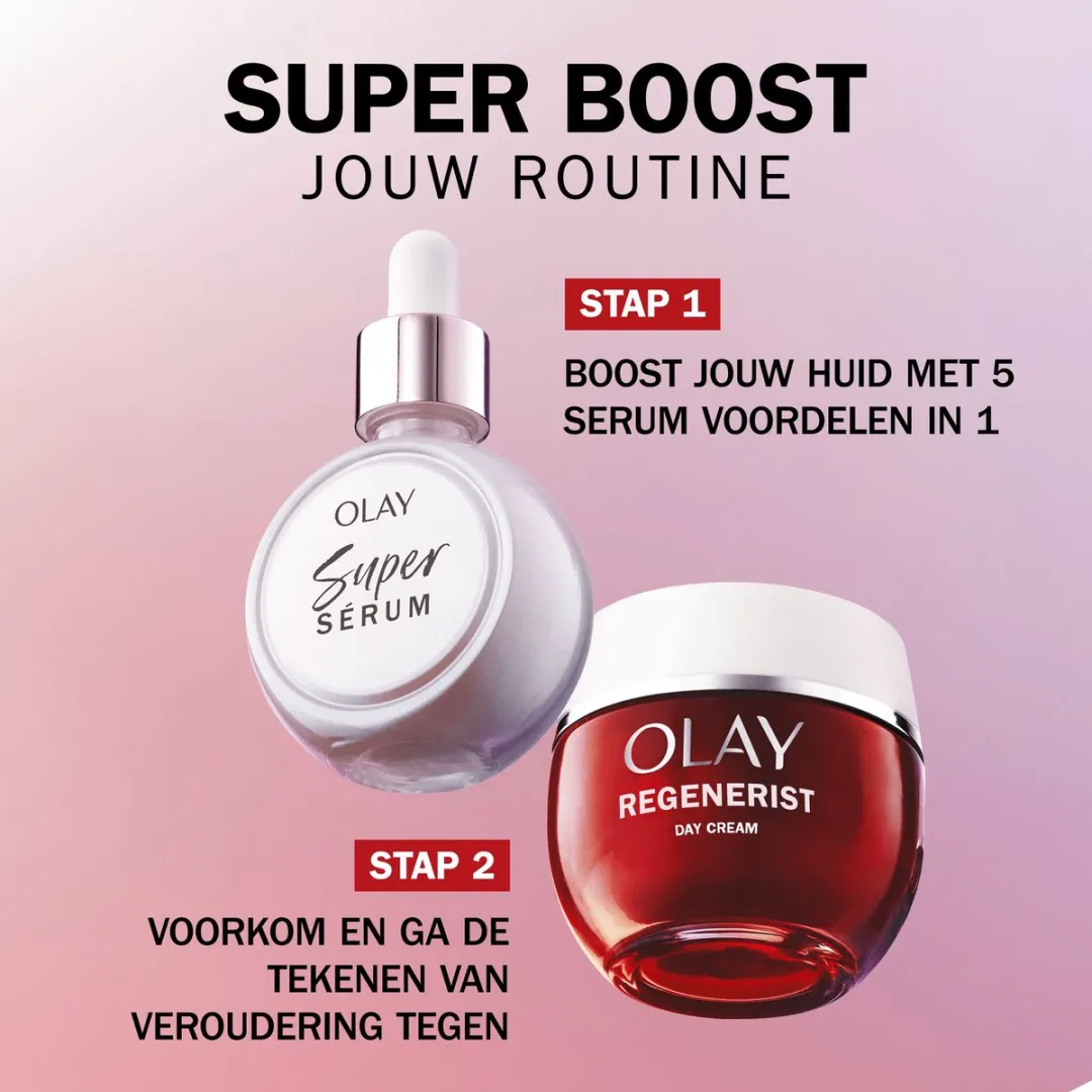 Olay Regenerist Dagcrème - Actief verstevigende hydraterende gezichtscrème met niacinamide - 50 ml