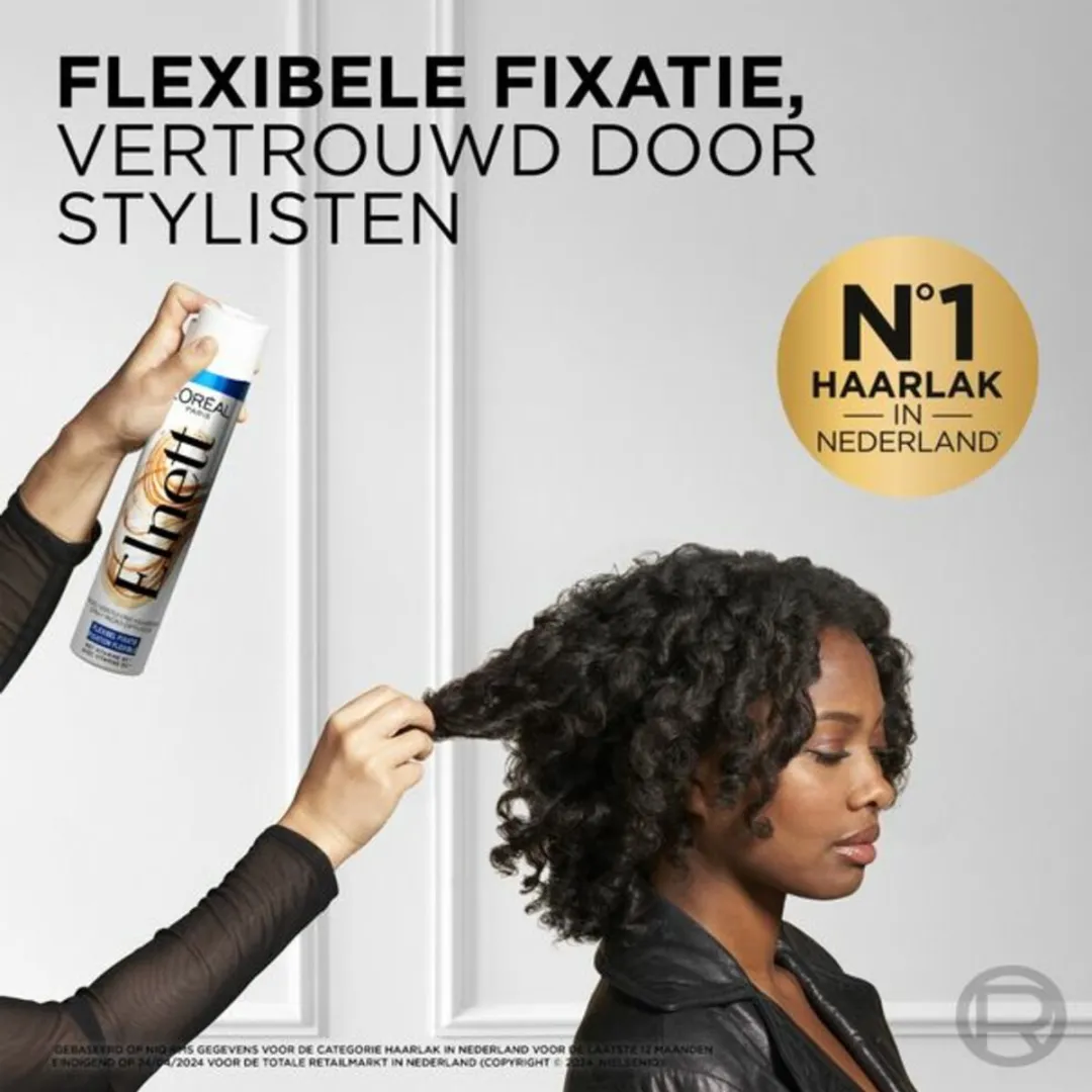 L'Oréal Elnett Flexibele Fixatie Haarspray 200ml - 3 Stuks