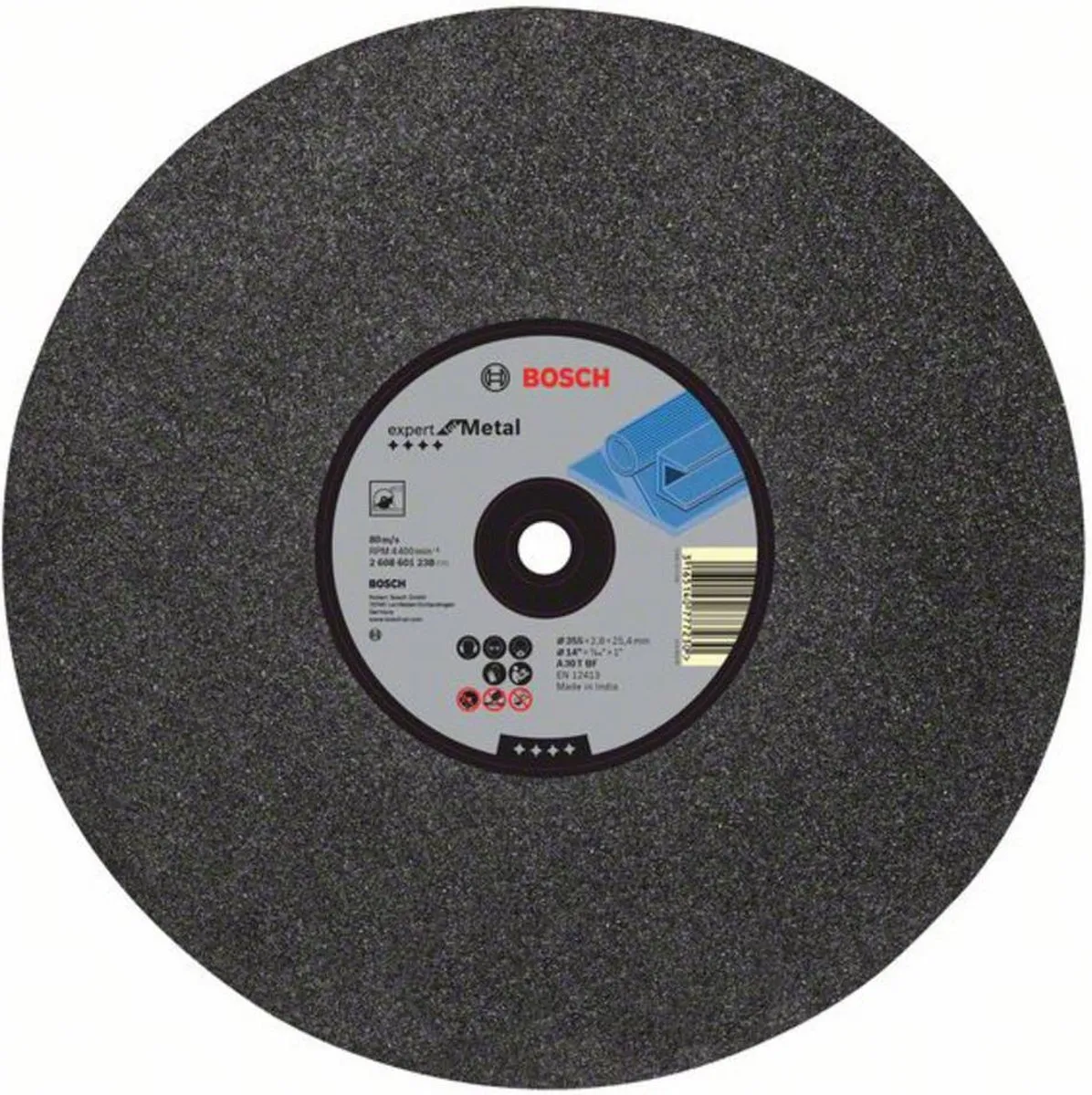 Bosch Doorslijpschijf Metaal 355mm - 25.4mm As - afbeelding 6 van 6