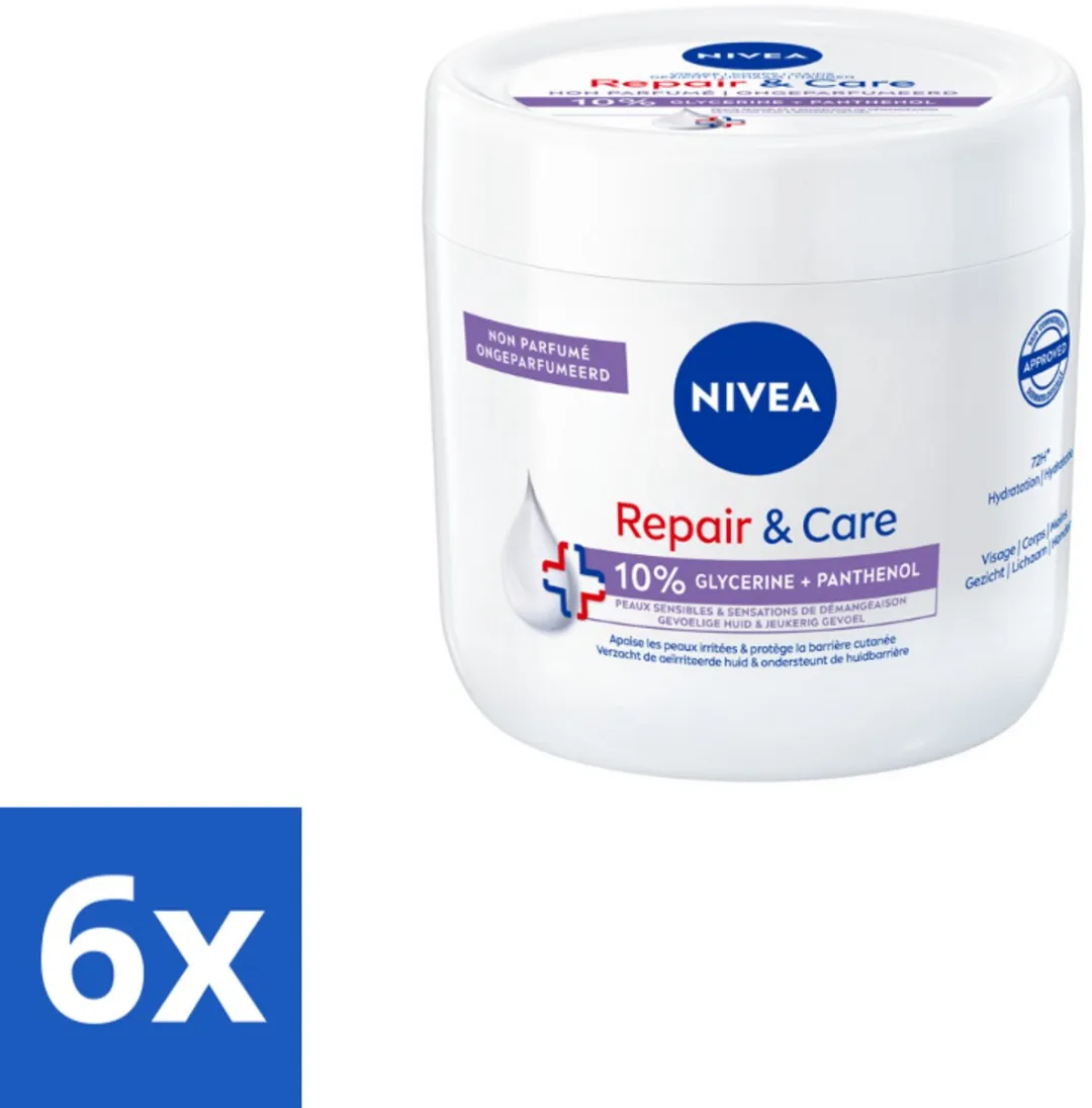 NIVEA Bodycrème Herstel & Verzorging Gevoelig 240ml