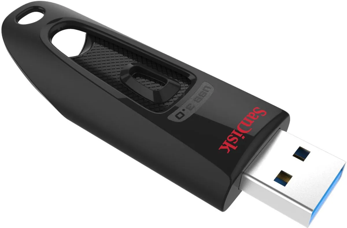 SanDisk Cruzer Ultra SDCZ48-032G-U46 USB-stick 32GB - Zwart
