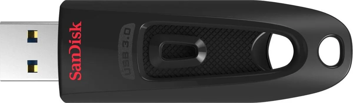 SanDisk Cruzer Ultra SDCZ48-032G-U46 USB-stick 32GB - Zwart - afbeelding 6 van 6