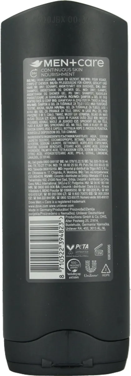 Dove Men+Care Sport Active Fresh Douchegel 250ml