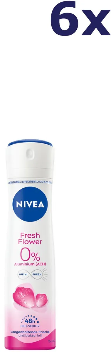 NIVEA Fresh Flower Deodorant Spray 150ml