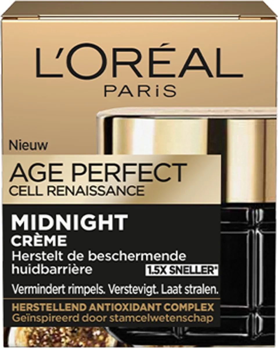 L'Oréal Paris Age Perfect Midnight Herstellende Nachtcrème 50ml