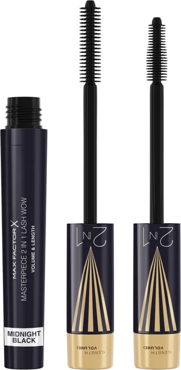 Max Factor Masterpiece 2-in-1 Lash Wow Mascara 7ml - Midnight Black