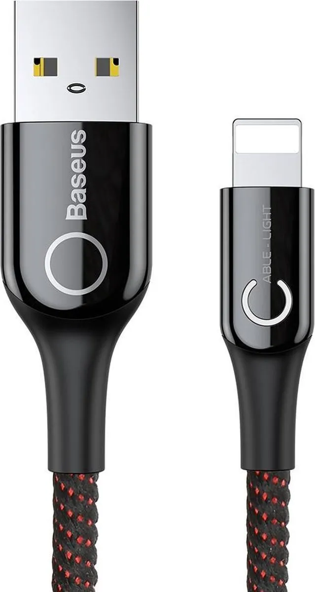 Baseus 1m USB 2.4A Smart LED Kabel