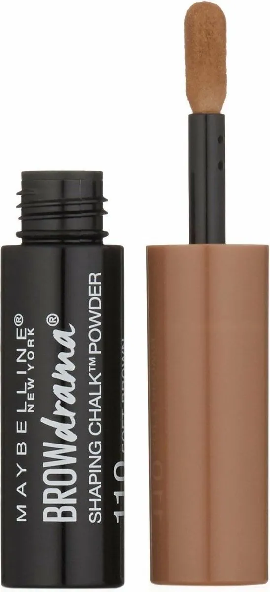 Maybelline Brow Drama Chalk Powder 110 Soft Brown - 9g