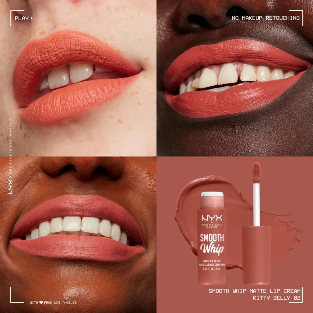 NYX Smooth Whip Matte Lip Cream Kitty Belly - 4ml