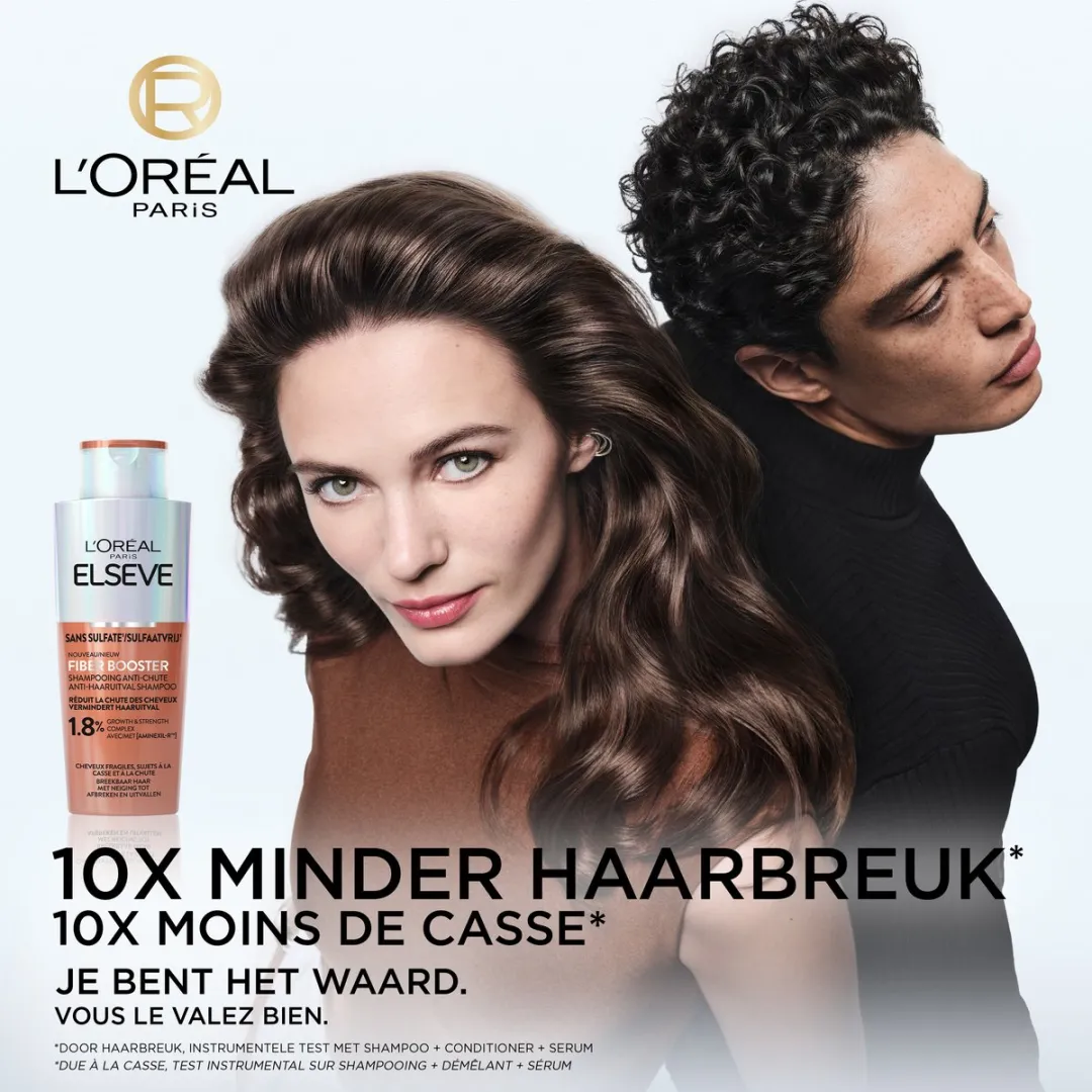 L'Oréal Paris Elvive Fiber Booster Anti-Haaruitval Routine 452ml