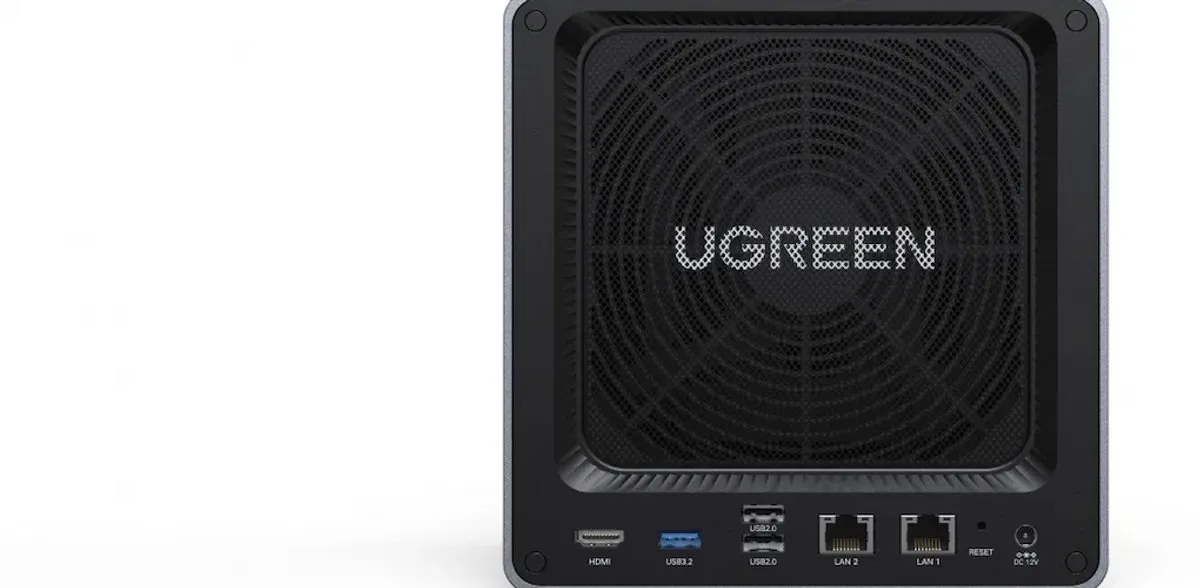 UGREEN NASync DXP4800 Plus - NAS-server - 4 bays - Intel Pentium Gold 8505 5-Core - 8 BG DDR5 - Max. 112TB - M.2, SATA - zwart