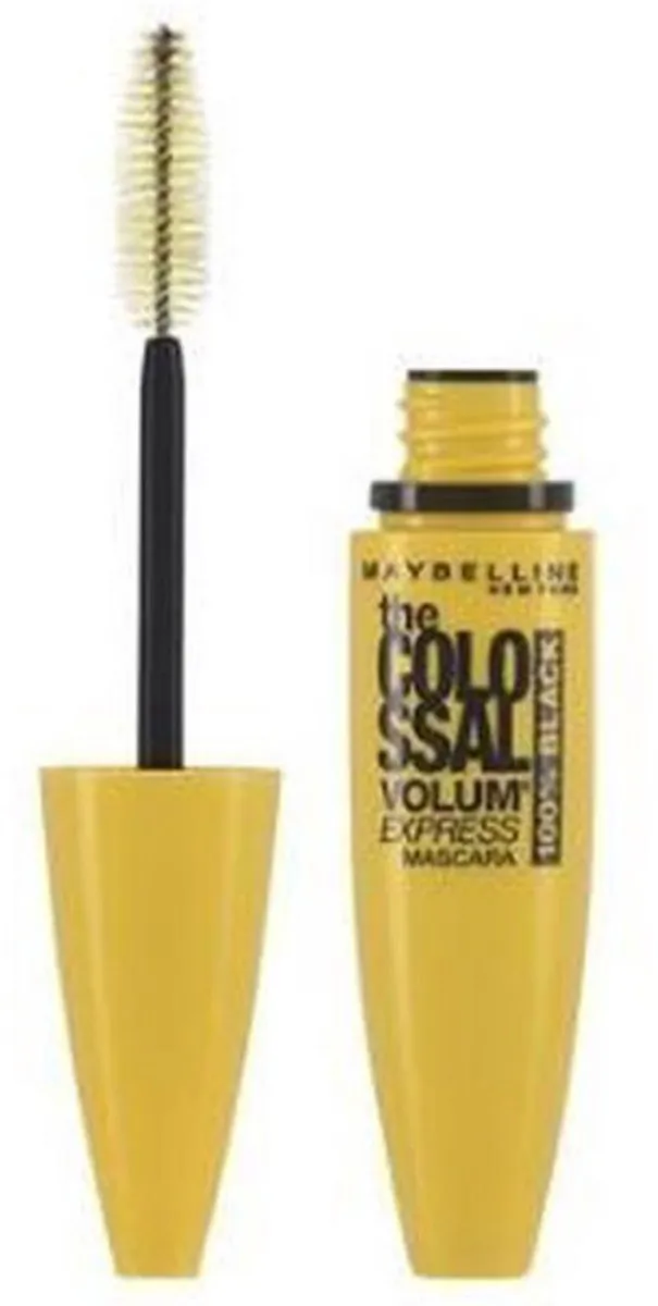 Maybelline Volum'Express Colossal Mascara 100% Black - 10ml - afbeelding 6 van 12