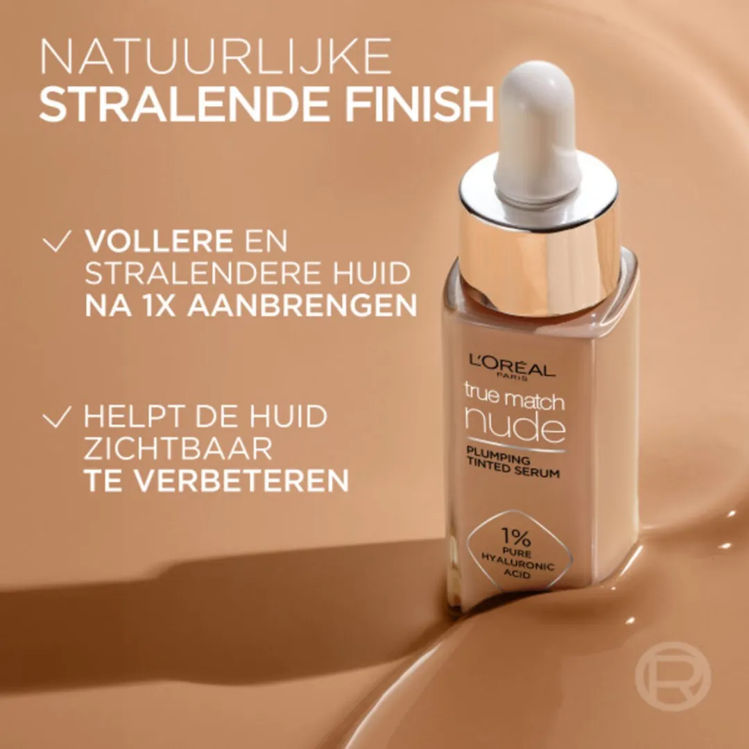 L'Oréal True Match Nude Getint Serum 3-4 Light Medium - 3x30ml