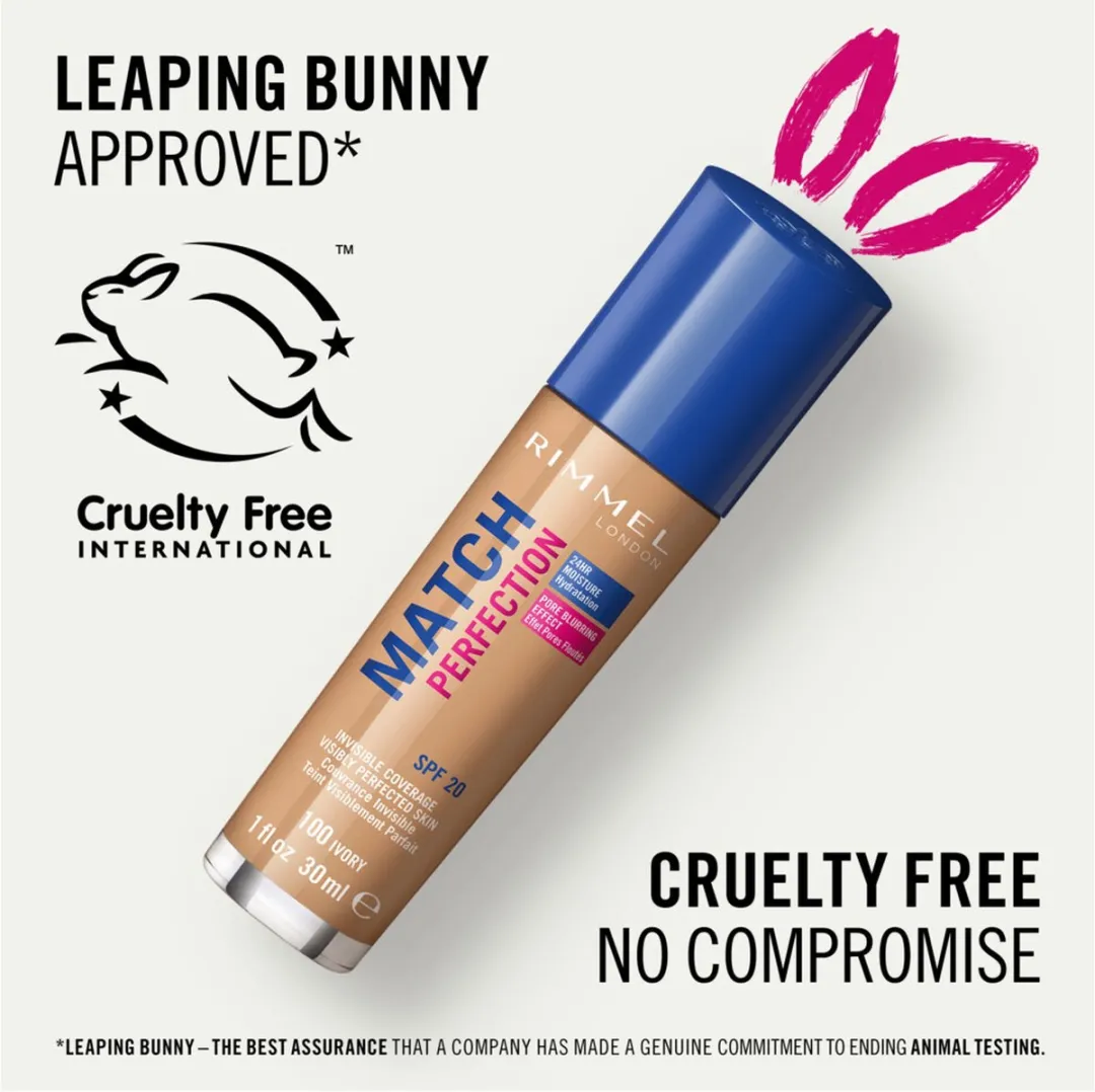 Rimmel London Match Perfection Foundation 100 Ivory Beige