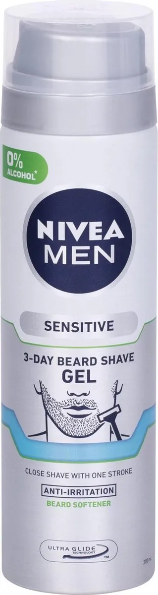 NIVEA Men Sensitive 3-Day Beard Gel Na Holen 200ml