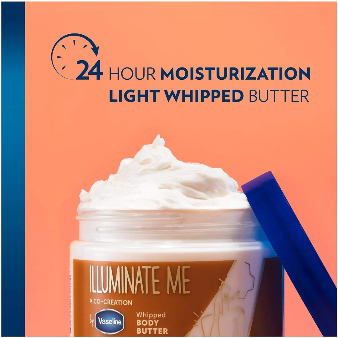 Vaseline Illuminate Me Whipped Bodycrème 325ml