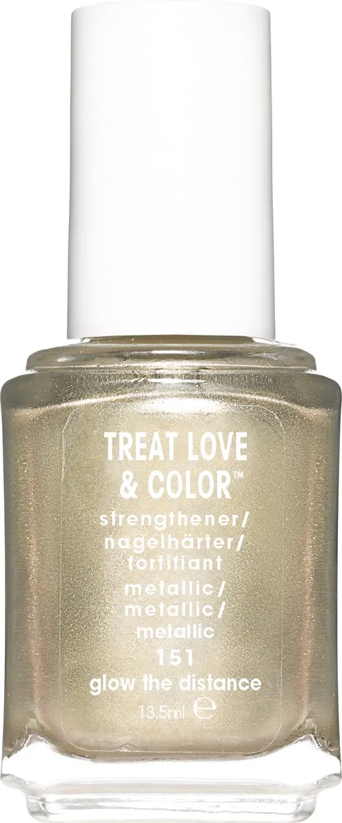 essie Treat Love & Color Metallic Nagellak 151 Glow the Distance - Goud