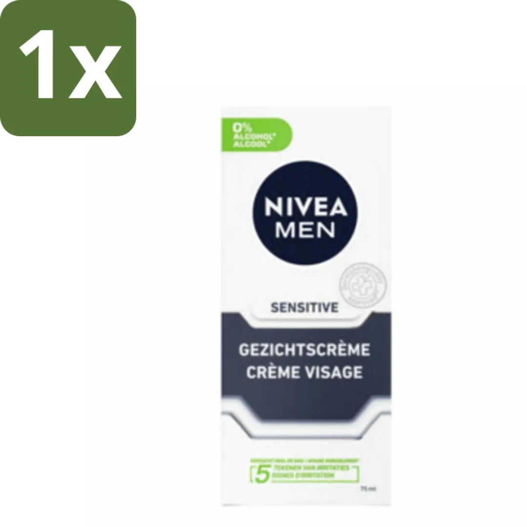 NIVEA MEN Sensitive Dagcrème Gezicht 75ml