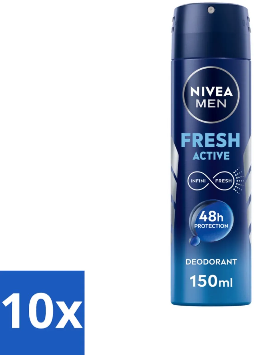 NIVEA MEN Fresh Active Deodorant Spray 150ml