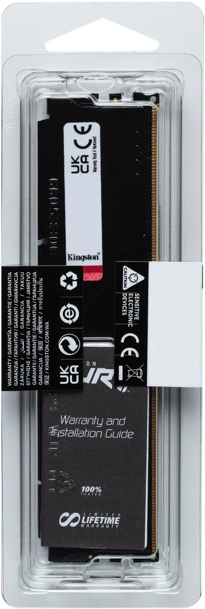 Kingston FURY Beast KF560C36BBE2-32 DDR5 32GB 6000MT/s - CL36 - Zwart