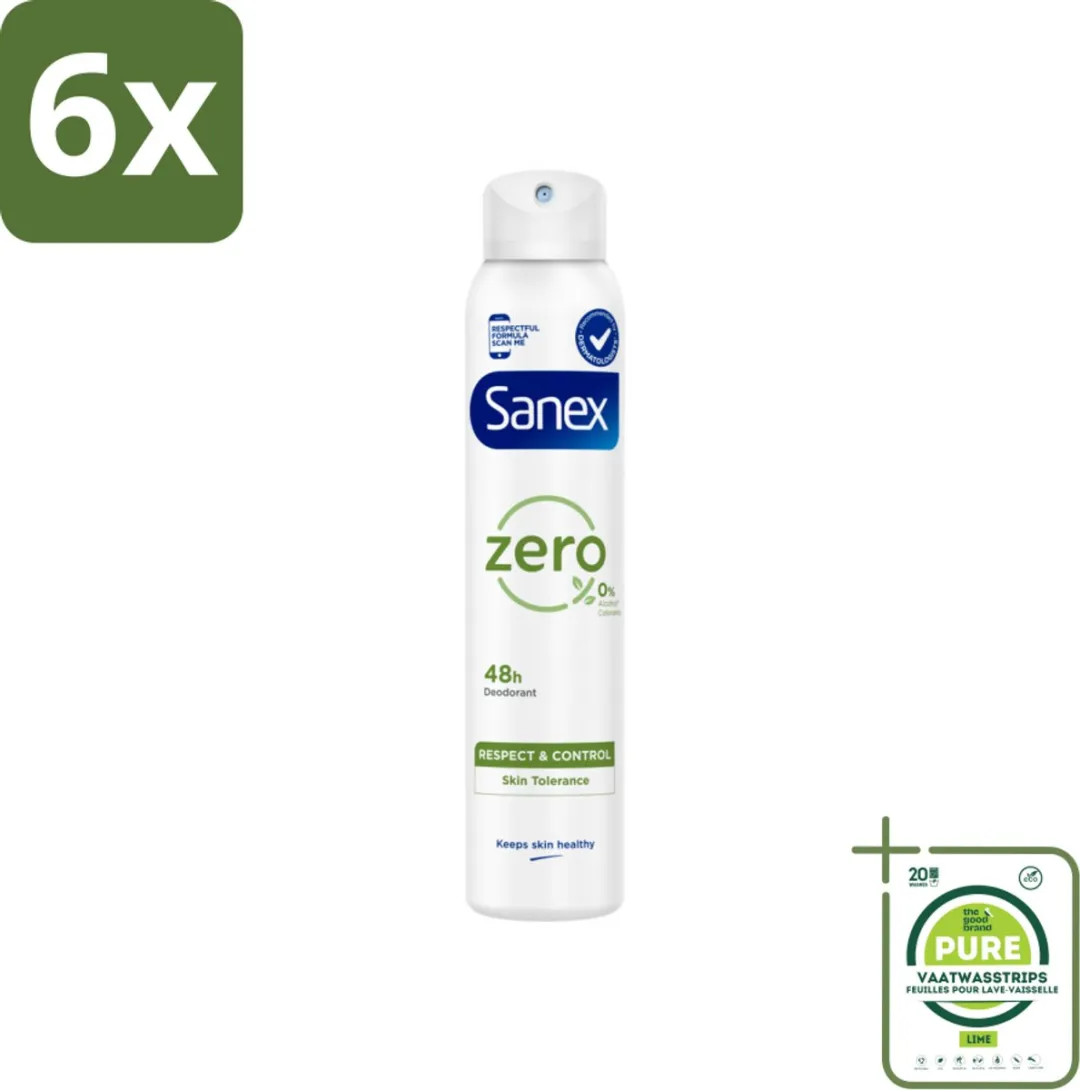 Sanex Deodorant Spray Zero% 200ml
