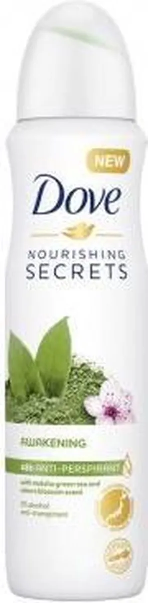Dove Deospray Awakening Ritual Green Tea 150ml - afbeelding 6 van 6
