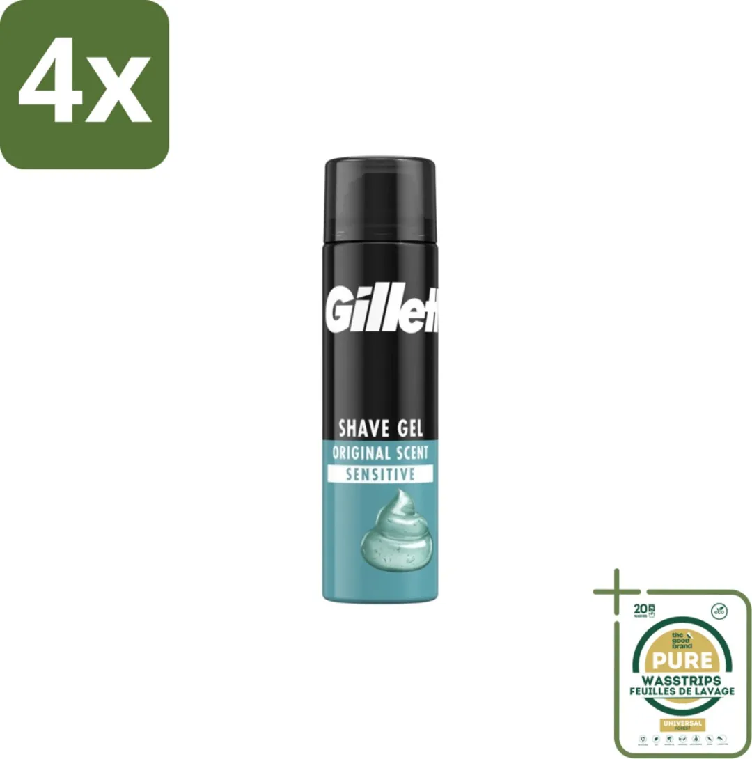 Gillette Gevoelige Huid Scheergel 200ml