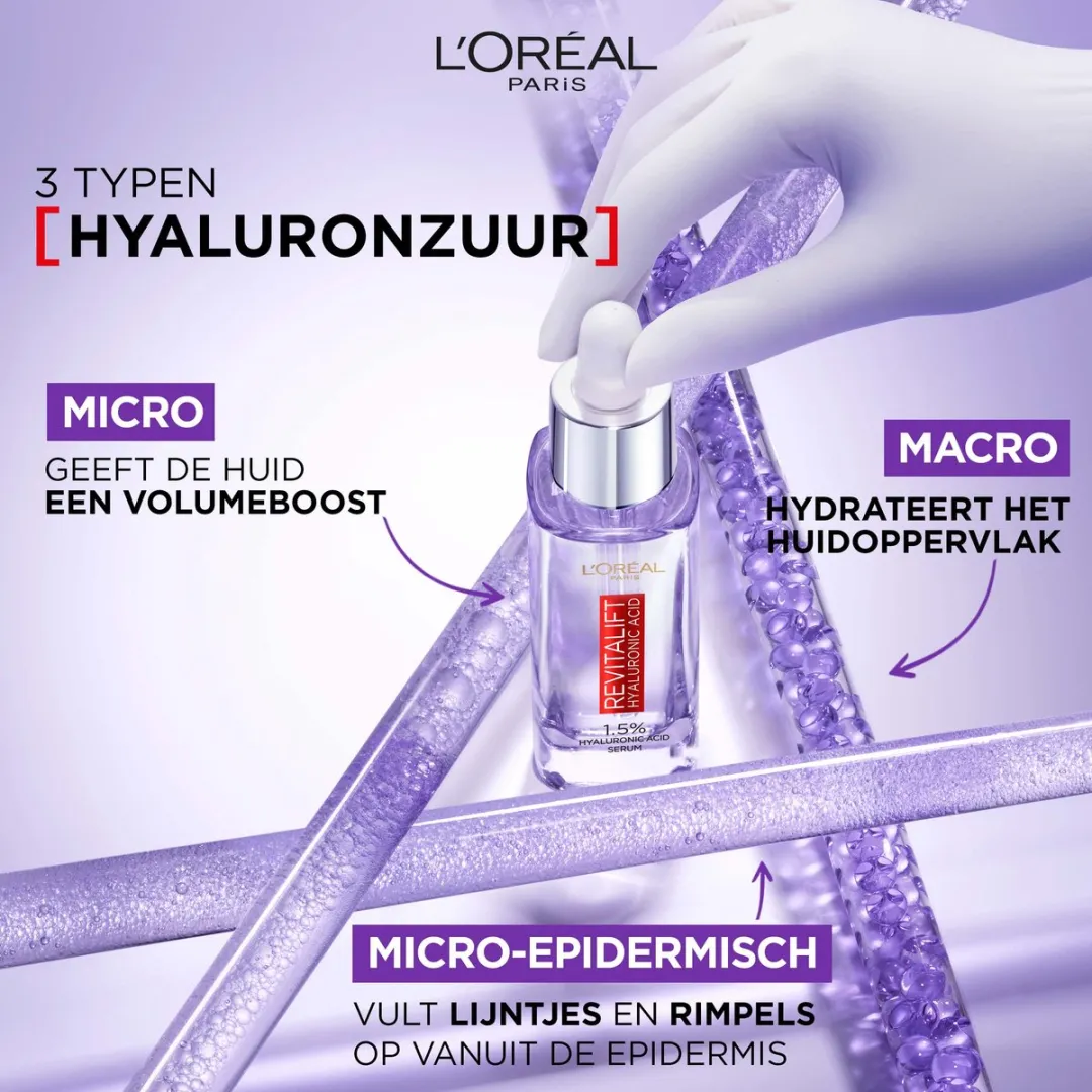 L'Oréal Paris Revitalift Filler Hyaluronzuur Serum 1,5% - 30ml