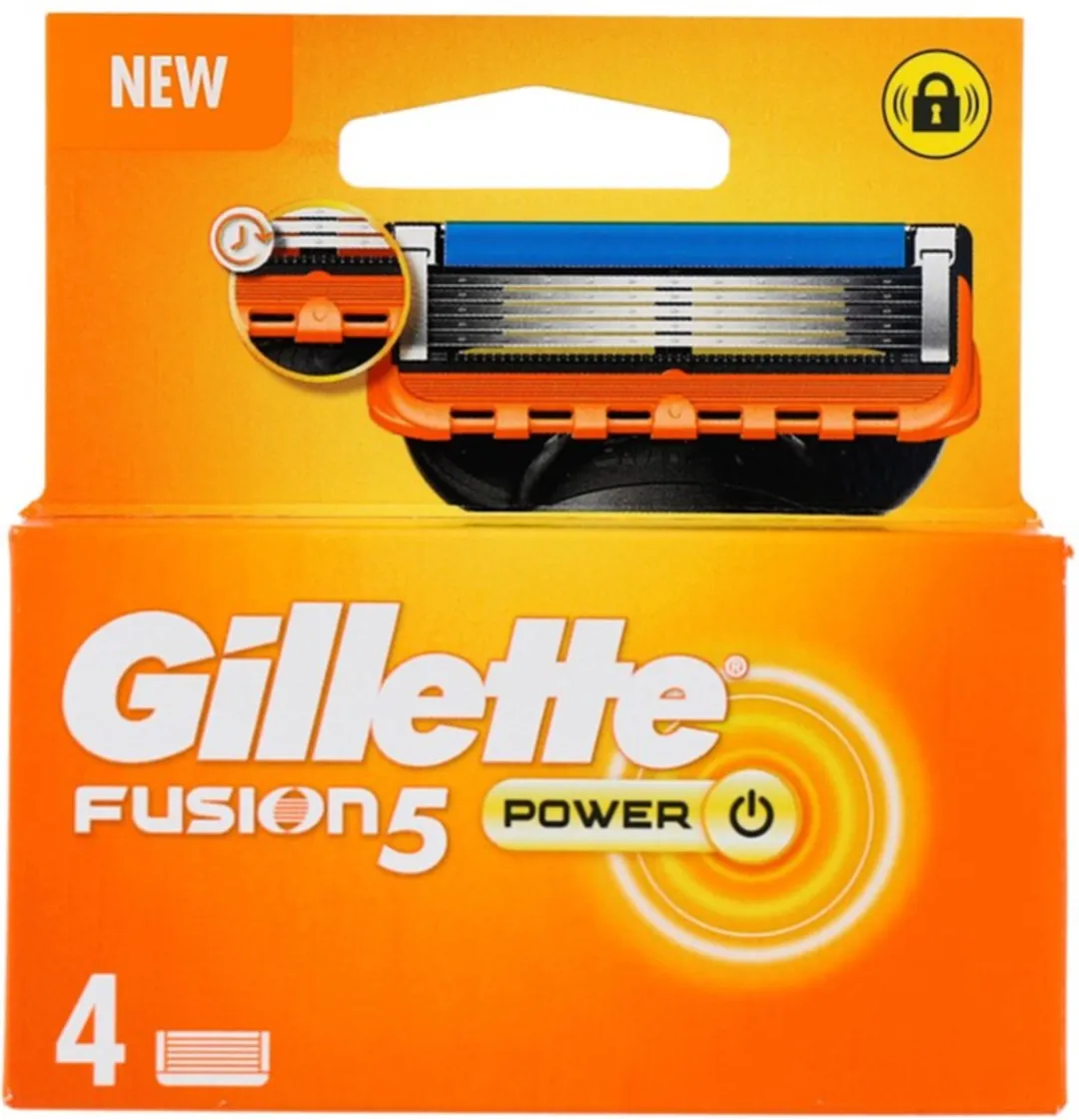 Gillette Fusion 5 Power Navulmesjes - 4 Stuks - afbeelding 4 van 8